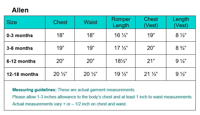 Allen Boy's Christening Outfit (up to 18 months)