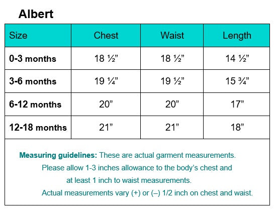 Albert Boy's Christening Outfit (up to 18 months)