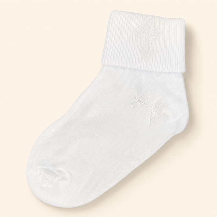 Boy's Christening Socks - The Alfred Collection