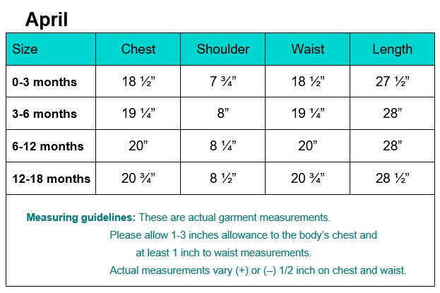 April Girls Christening Outfit (up to 18 months)