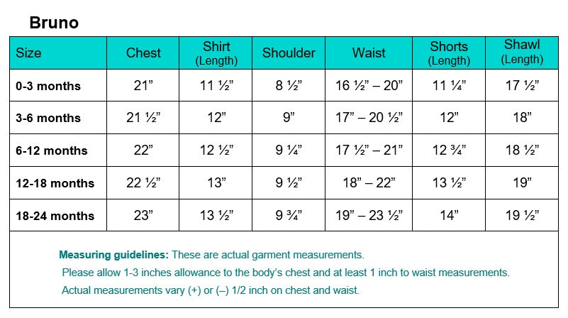 Bruno Boy's Christening Outfit (up to 24 months)
