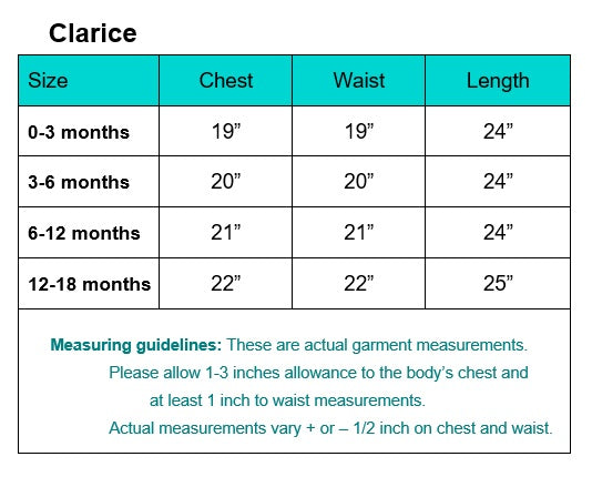 Clarice Girls Christening Outfit (up to 18 months)