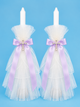 Pair of Chios Thick Stem Candles (2)