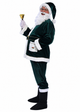 Christmas Green Santa Claus Costume - Adult Male