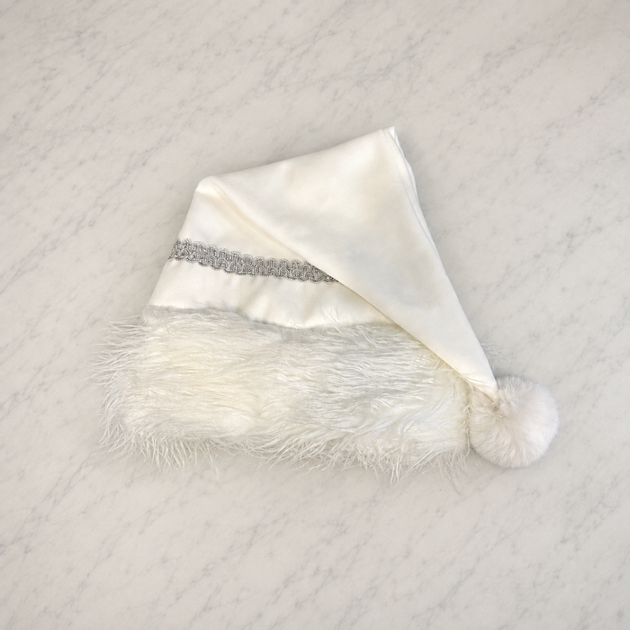 Christmas White Santa Claus Costume - Adult Male