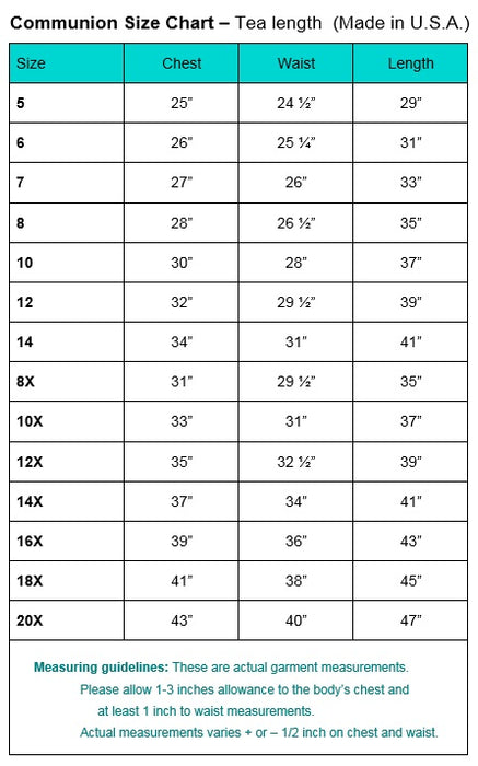 First Communion Dress - The Willa Collection (Sizes 5, 6, 7, 8, 10, 12)