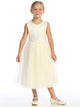 Flower Girl - Ivory Lace Bodice Tulle Dress for Girls (Sizes 2-10)