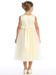 Flower Girl - Ivory Lace Bodice Tulle Dress for Girls (Sizes 2-10)