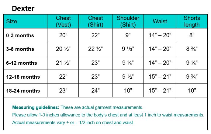 Dexter Boy's Christening Outfit (up to 24 months)