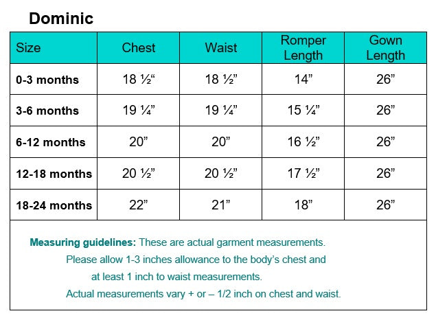 Dominic Boy's Christening Outfit (up to 24 months)