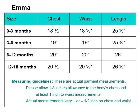 Emma Girls Christening Outfit (up to 18 months)