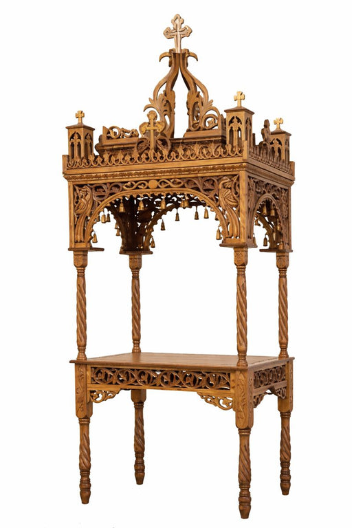 Hand-Carved Wooden Epitaphios Canopy (No. 492)