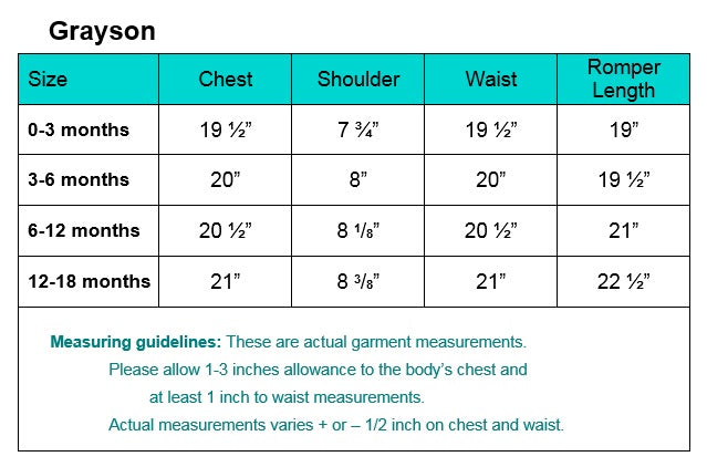 Grayson Boy's Christening Outfit (up to 18 months)