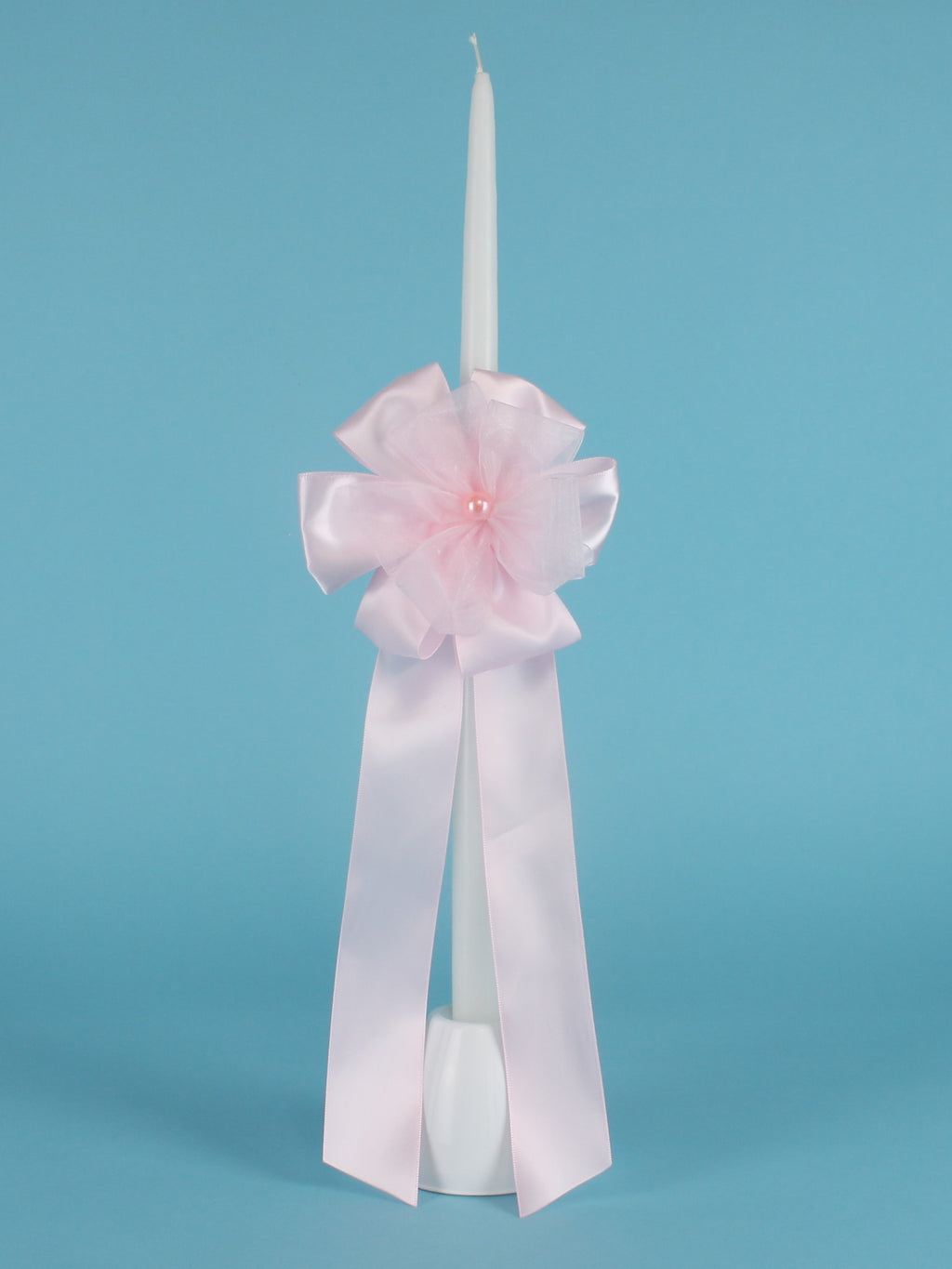 Baptism Lambada Candles Tapered— Blessed Celebration