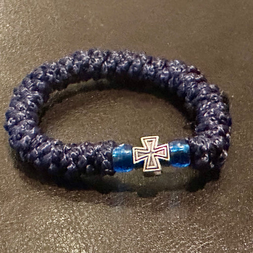 Traditional Wool Bracelet with Cross