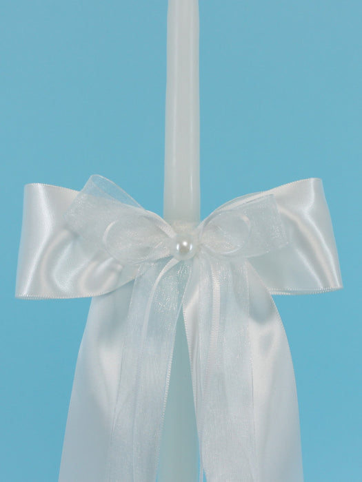 Sophia Organza Tapered Candle