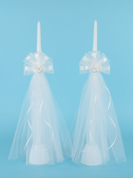 Pure Love Tapered Candles - Set of 2