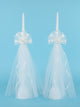 Pure Love Tapered Candles - Set of 2