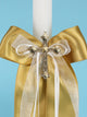 Sophia Organza Thick Stem Candle