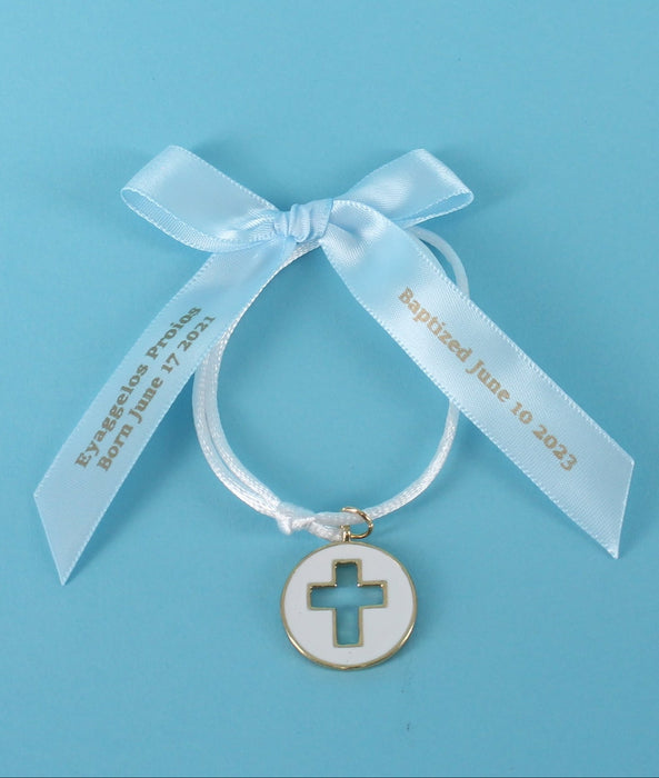 Pin Bracelet with Ribbon