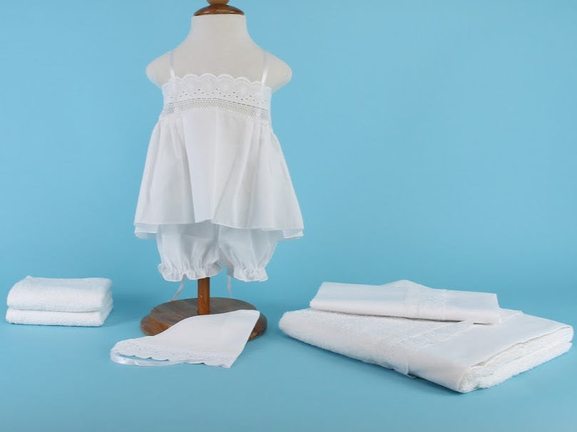 7 Piece - Girl's Angela Greek Lathopana Set