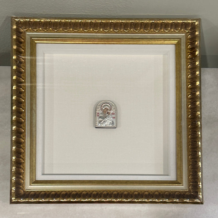 Crete Wedding Crown Stefanothiki Case - Gold