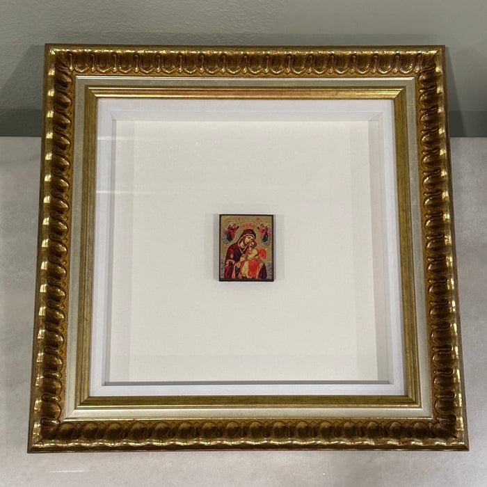 Crete Wedding Crown Stefanothiki Case - Gold