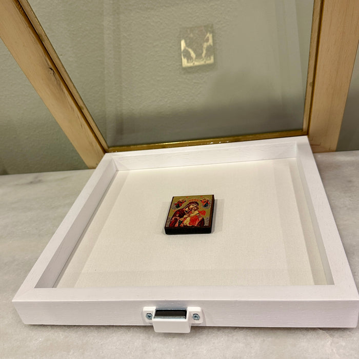 Crete Wedding Crown Stefanothiki Case - Gold