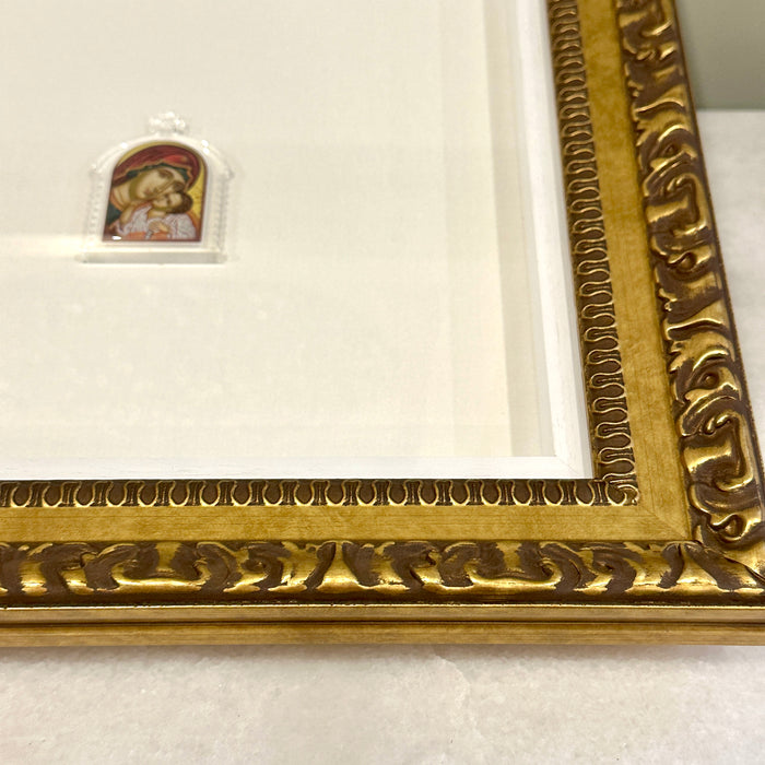 Athena Wedding Crown Stefanothiki Case - Gold