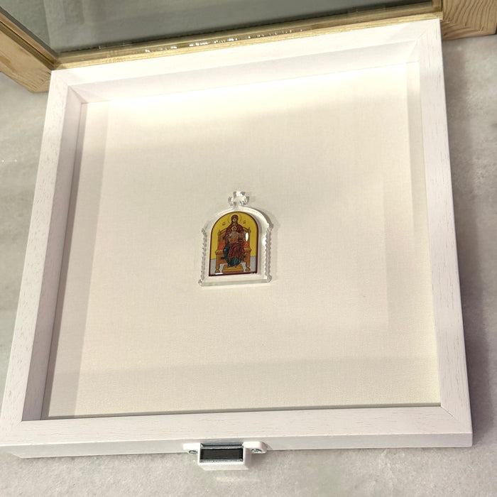 Athena Wedding Crown Stefanothiki Case - Bronze