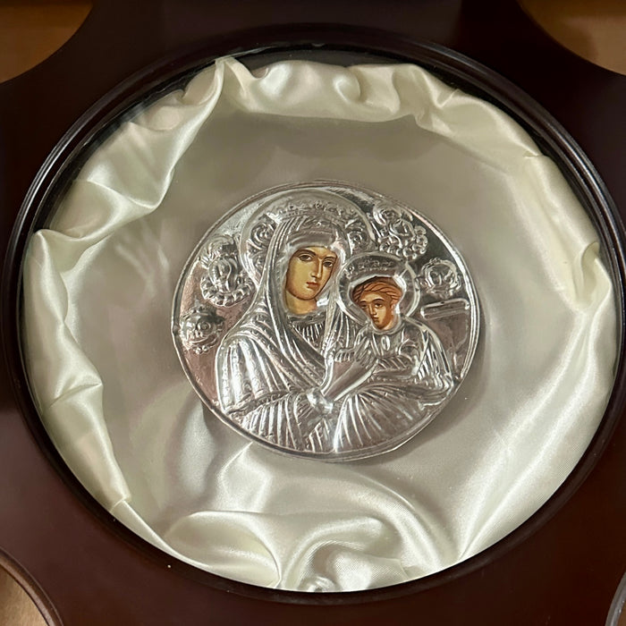 Stefanothiki Cross Case with Icon