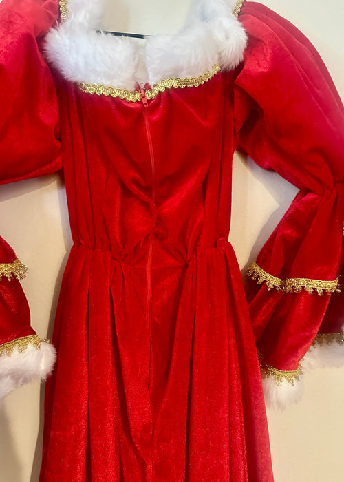 Christmas Mrs. Santa Claus Costume - Adult Woman Blessed Celebration Christmas Mrs. Santa Claus Costume - Adult Woman Blessed Celebration