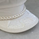 Greek Fisherman's Cap / Hat - Cotton - White