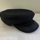 Greek Fisherman's Cap / Hat - Wool - Black