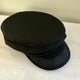Greek Fisherman's Cap / Hat - Wool - Black