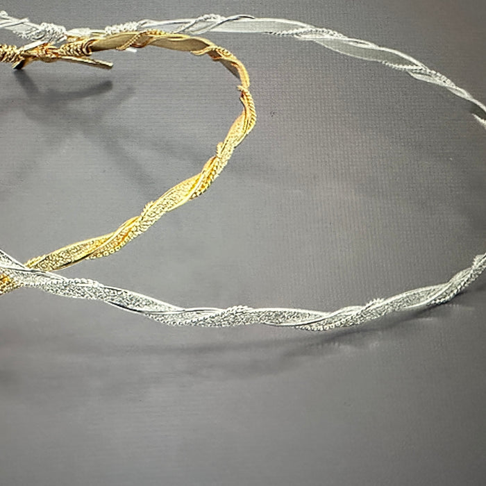 Crown Pair: Triple Silver Harmony Stefana