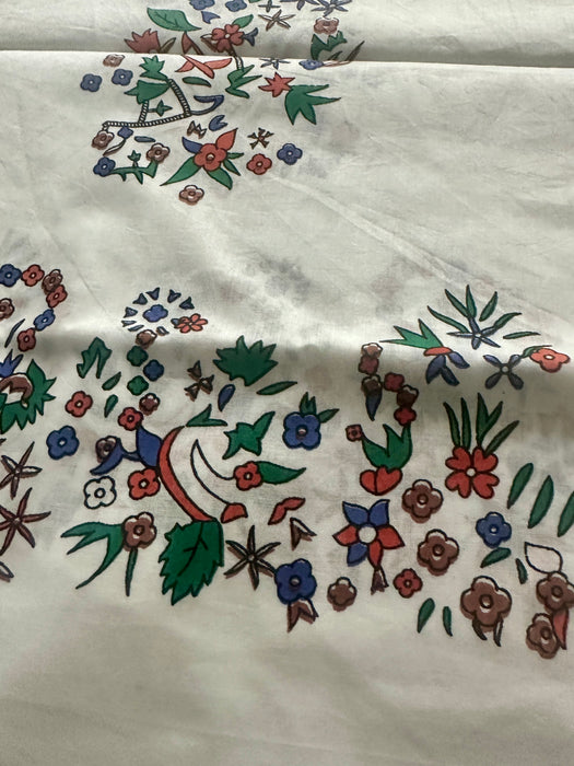 Traditional Cotton Scarf of Central Greece
