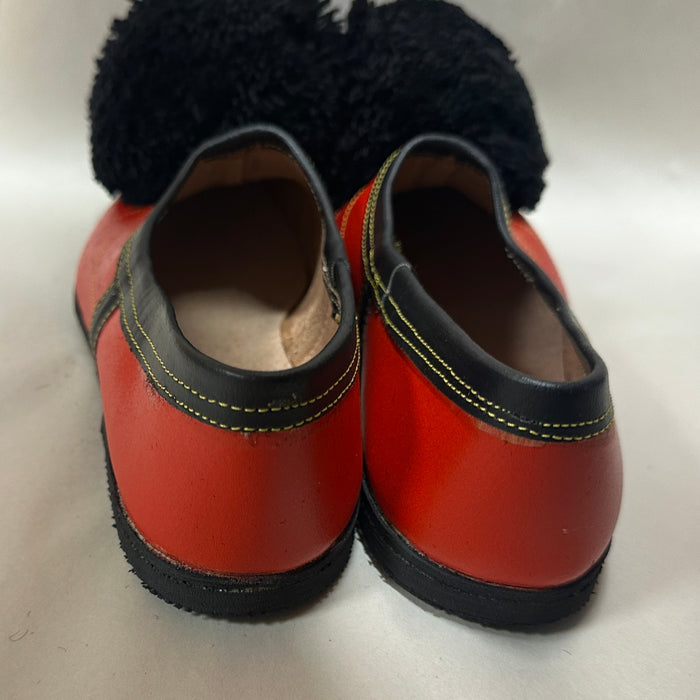 Tsarouchi Red Shoe - Sizes 44, 45, 46, 47, 48 (Sizes 10.5 - 15)
