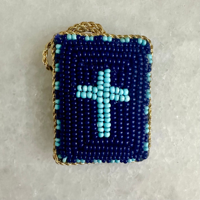 Large Beaded Cross Filakto (Various Colors)