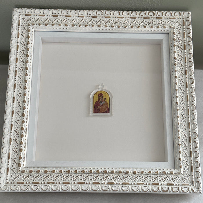 Thrace Wedding Crown Stefanothiki Case - White