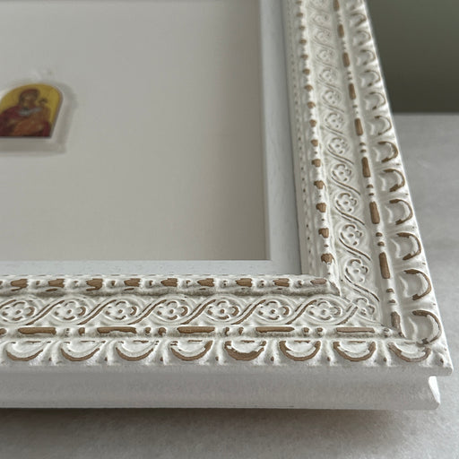 Thrace Wedding Crown Stefanothiki Case - White