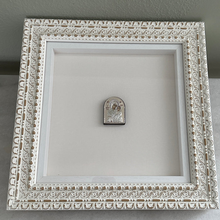 Thrace Wedding Crown Stefanothiki Case - White