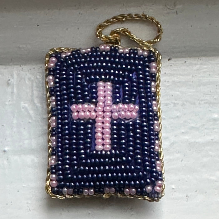 Large Beaded Cross Filakto (Various Colors)