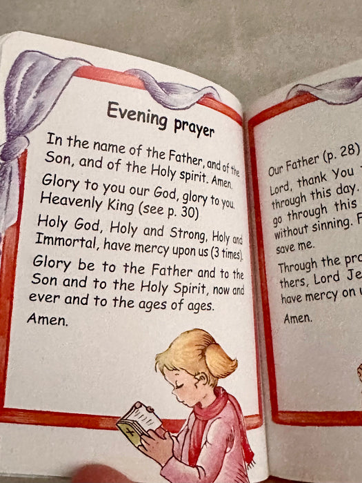 Children's Greek Orthodox Book - Prayers For Young Children