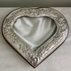 Silver Plated Heart Crown Case - Stefanothiki