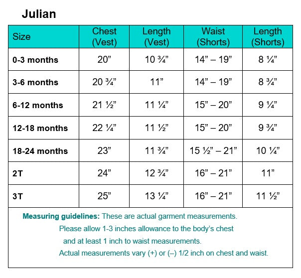 Julian Boy's Christening Outfit (up to 3 years)