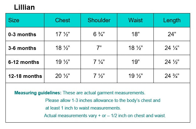 Lillian Girls Christening Outfit (up to 18 months)