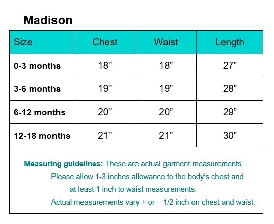 Madison Girls Christening Outfit (up to 18 months)