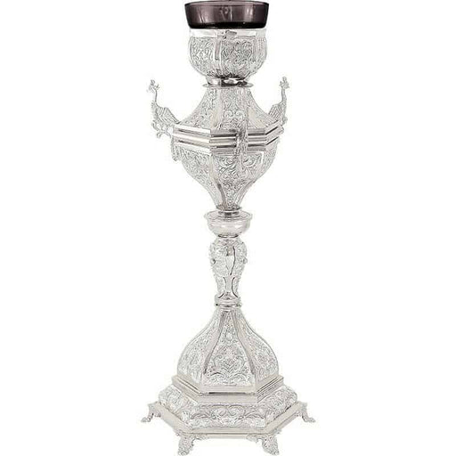 Holy Table Candle - Silver Plated