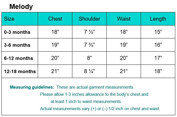 Melody Girls Christening Outfit (up to 18 months)